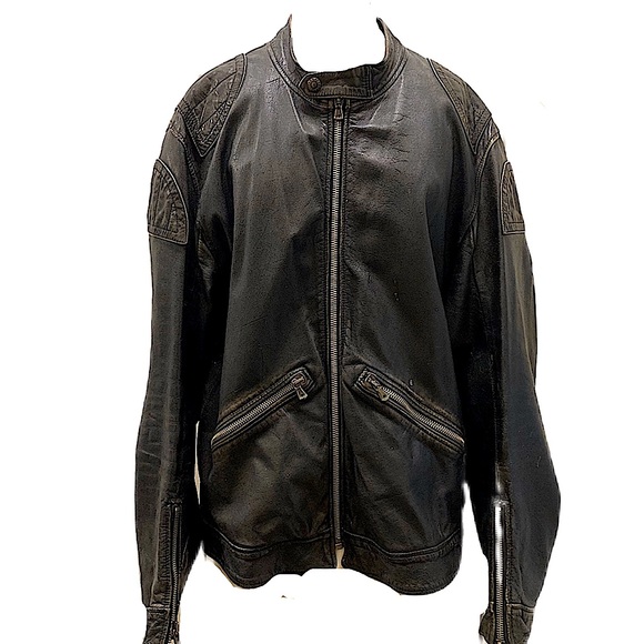 Dolce & Gabbana leather biker Jacket - Picture 1 of 12